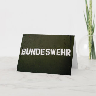 Cartão Bundeswehr