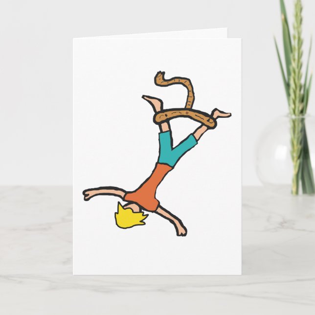 Cartão Bungee Jumping (Frente)