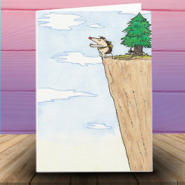 Cartão BUNGEE KISS greeting card by Nicole Janes