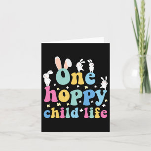 Cartão Bunny Child Life Specifications Day Cls