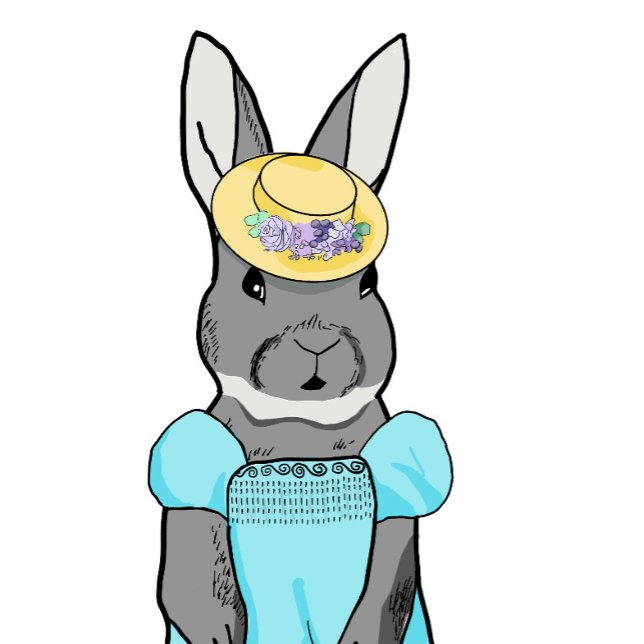 Cartão Bunny de Páscoa (Criador carregado)