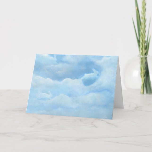 Cartão Bunny Rabbit (Frente)