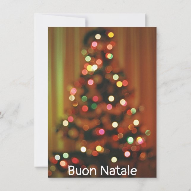 Cartão Buon Natale (Frente)
