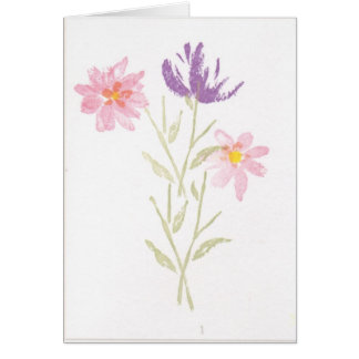 Cartão Buquê 7 do primavera