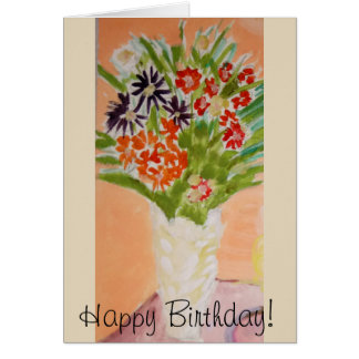 Cartão Buquê alegre