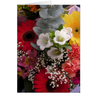 Cartão Buquê da flor