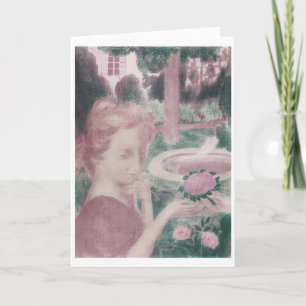 Cartão Buquê da manhã, Maurice Denis