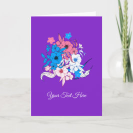 Cartão Buquê de Flores