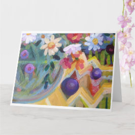 Cartão Buquê de margaridas