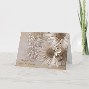 Cartão Buquê de Noiva Daisy