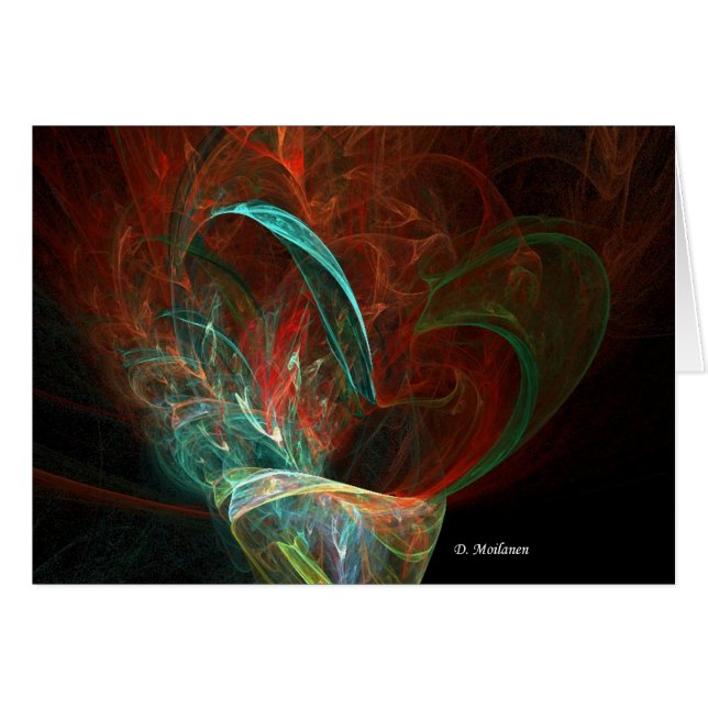 Cartão Buquê do amor (Frente Horizontal)