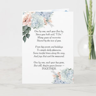 Cartão Buquê Hydrangea