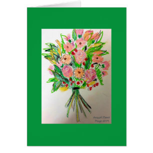 Cartão Buquê Mão Ligada