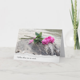 Cartão Buquê rosa rosa rosa sobre simpatia de madeira der