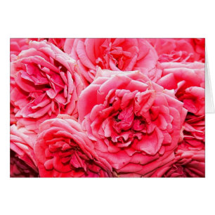 Cartão Buquê Rosas Inglês