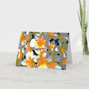 Cartão buquê vívido