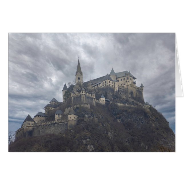 Cartão Burg Hochosterwitz, Caríntia (Frente Horizontal)