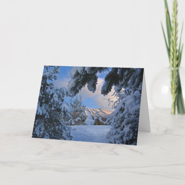 Cartão Burke Mountain (Frente)