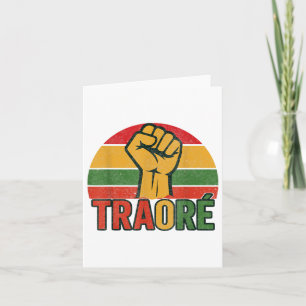 Cartão Burkina Faso - Bravo Capitão Ibrahim Traoré _ Thom
