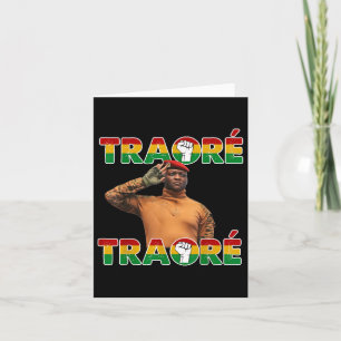 Cartão Burkina Faso - Ibrahim Traoré _ Thomas Sankara