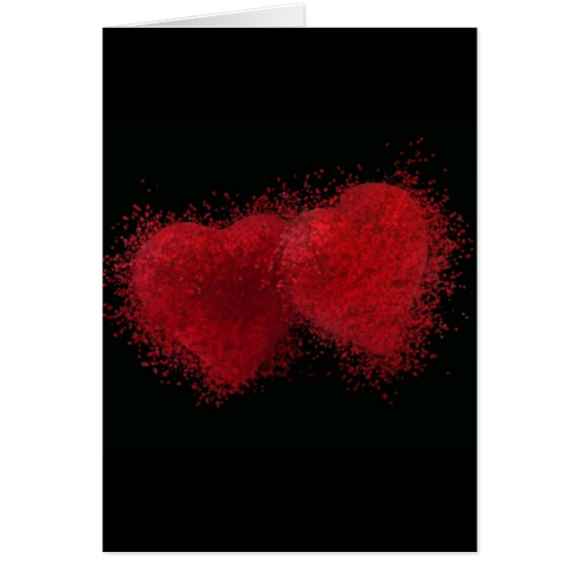 Cartão Burst With Love (Frente)