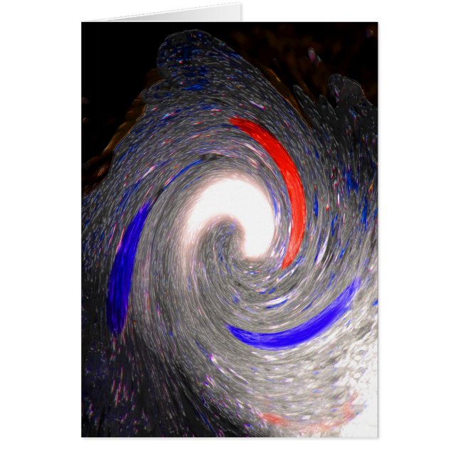 Cartão Burstes de bolhas cósmicas (Frente)