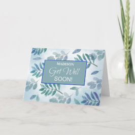 Cartão Business Adquira Bem Ramificações Azul Verde