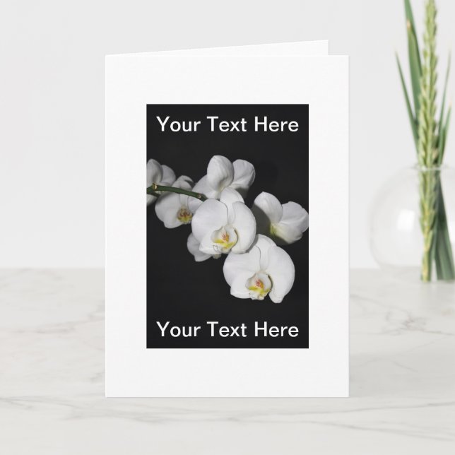 Cartão Business Greeting Card Customizable (Frente)