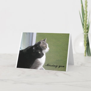 Cartão Buster & Gabe - Missing You (customizable)