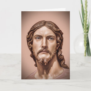 Cartão BUSTO DE CRISTO O SALVADOR por MICHELANGELO 2026