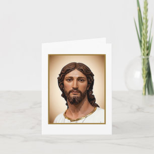 Cartão BUSTO DE CRISTO O SALVADOR por MICHELANGELO 2026__