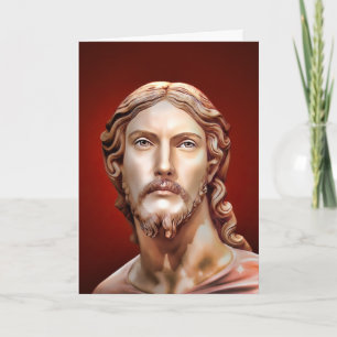 Cartão BUSTO DE CRISTO O SALVADOR por MICHELANGELO 2026