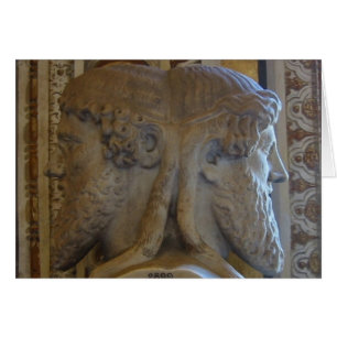Cartão Busto de Janus, Museus Vaticanos