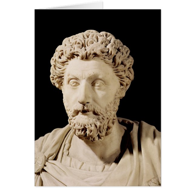 Cartão Busto de Marcus Aurelius (Frente)