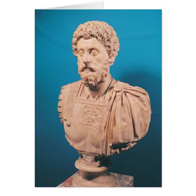 Cartão Busto de Marcus Aurelius (Frente)