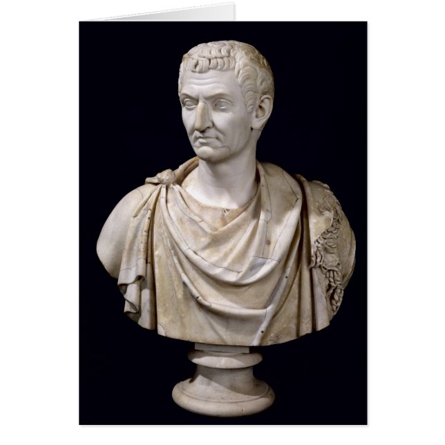 Cartão Busto de Marcus Cocceius Nerva (Frente)