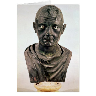 Cartão Busto de Publius Cornelius Scipio 'Africanus