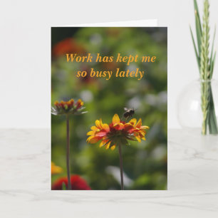 Cartão Busy Bee Card