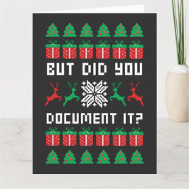 Cartão But Did You Document it