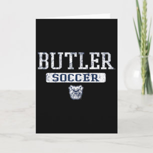 Cartão Butler Bulldogs Ícone Vintage Futebol - Butler 