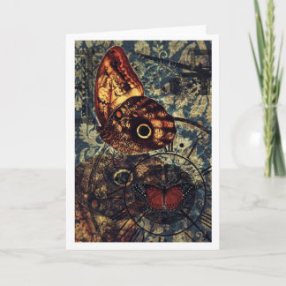 Cartão butterfly art notecard 4