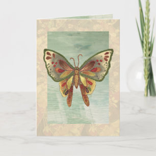 Cartão Butterfly Birthday Card