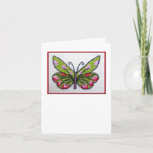 Cartão Butterfly blank notecard 02