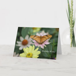 Cartão Butterfly Custom Greeting Card