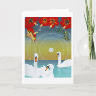 Cartão Butterfly Dream IV (Magical Moonset)