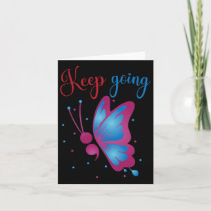 Cartão Butterfly Mental Health Suicídio Awaricolo Semicol
