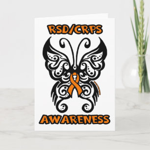 Cartão Butterfly/Tribal...RSD/CRPS