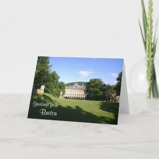 Cartão Buxton 'open' greetings card