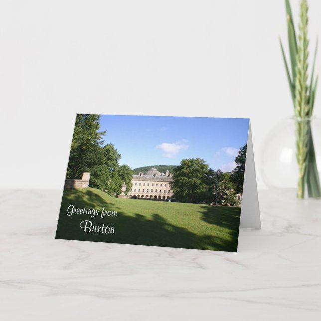 Cartão Buxton 'open' greetings card (Frente)