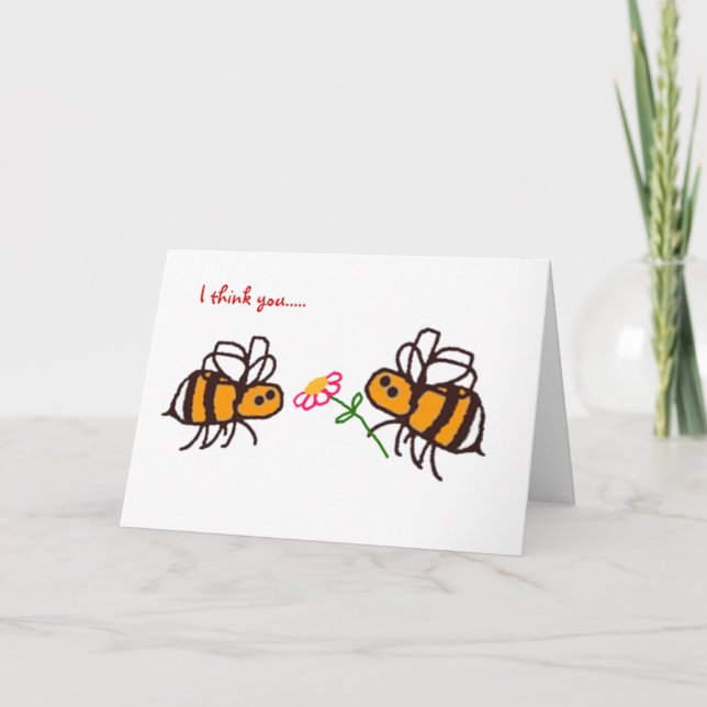 Cartão BuzzAboutBees You Are Bee-autiful Greeting Card (Frente)